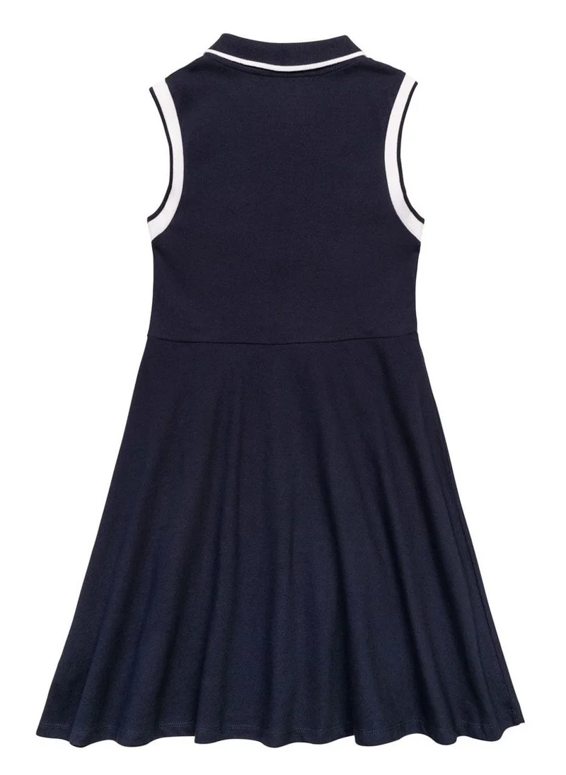 MINOTI Navy Polo Dress
