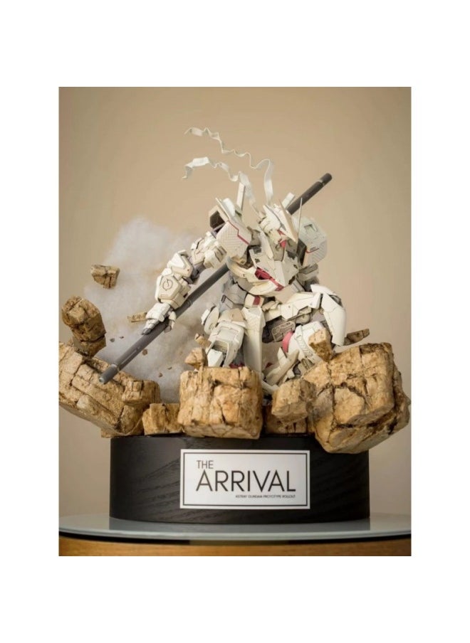 Generic - Gundam Model Three Kingdoms Magic Core Ao Bing Lu Bu Cao Ren Bai Xueji Mecha Assembled Hand-made Toy Blind Box-Color:Make A Wish—white Heretic [must Release Model] - Image 1