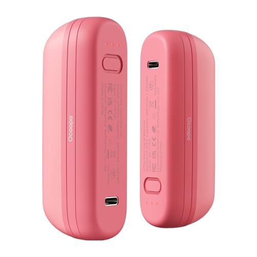 OCOOPA 2 in 1 Magnetic Rechargeable Hand Warmers, UT2s Mini Electric Handwarmers 2 Pack, Split USB-C, Reusable Portable Pocket Heater, Raynauds, Golf, Christmas, Tech Gifts for Women Men - Image 1