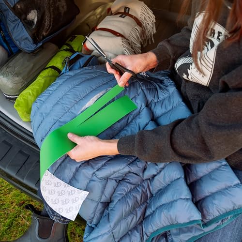 GEAR AID Tenacious Tape 3”x20” Fabric and Vinyl Gear Repair Tape, Quickly Fix Holes and Rips in Puffy Jackets, Rain and Snow Gear, Tents, Sleeping Bag and More, OD Green, 1 Pack - Image 4