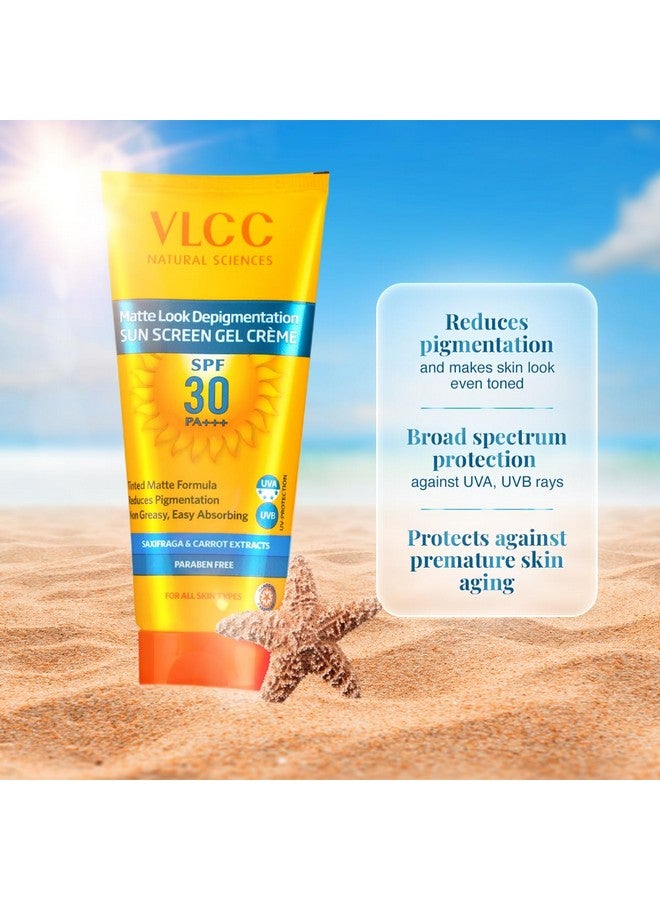 فى ال سي سي واقي شمس طبيعي ملون غير لامع من VLCC بعامل حماية من الشمس 30 وPA+++ | يوفر حماية من الأشعة فوق البنفسجية | يساعد على تقليل الاسمرار | غير دهني | يناسب جميع أنواع البشرة ودرجاتها | 125 غرام/4.41 أونصة - Image 3