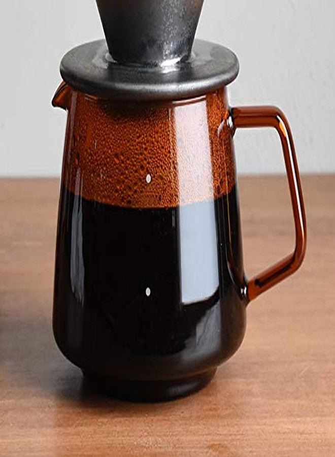 KINTO 21749 SEPIA Jug, 4 cups, Amber, Microwave and Dishwasher Safe, Scale Included - Image 4