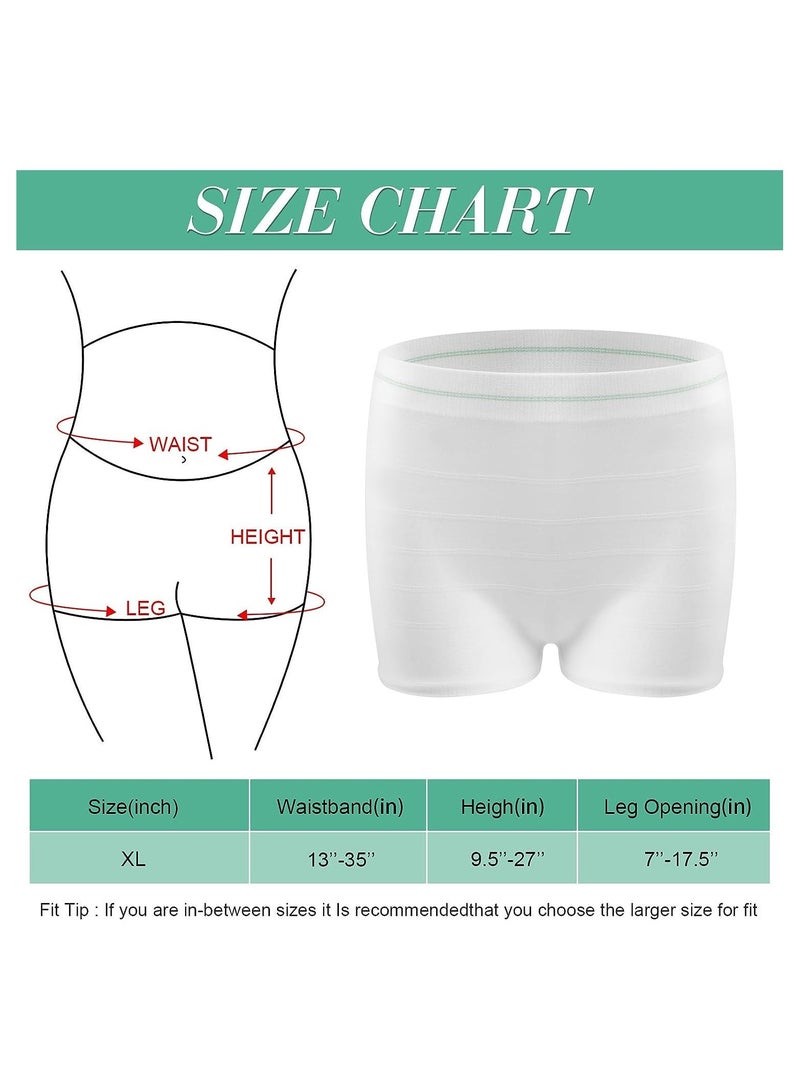 Generic Disposable Maternity Postpartum Panties, High Waist Breathable Mesh Panties C Section, Maternity Underwear Postpartum Hospital Recovery Maternity Briefs for Women, 8 Pcs - XL Size  - Image 4