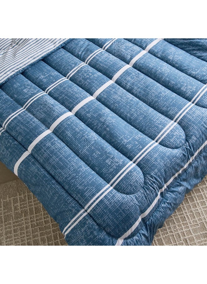 Home Box Ontario 2-Piece Elfin Printed Microfiber Twin Comforter Set 220 x 160 cm  - Image 3