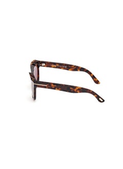 TOM FORD Women's Cat Eye Shape Acetate Sunglasses FT111452E54 Lens Size: 54 Millimeter - Dark Havana  - Image 4