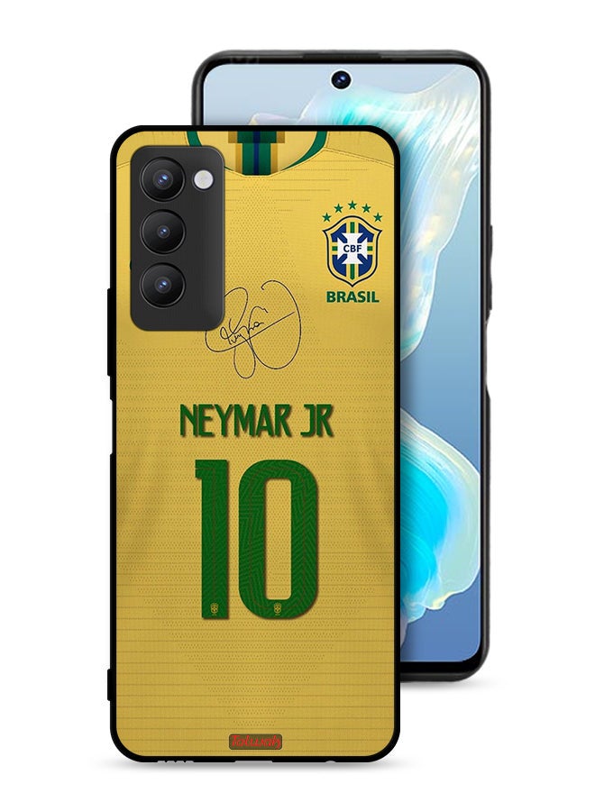 Tolwak Tecno Camon 18 Protective Case Cover Neymar Jr 10  - Image 1