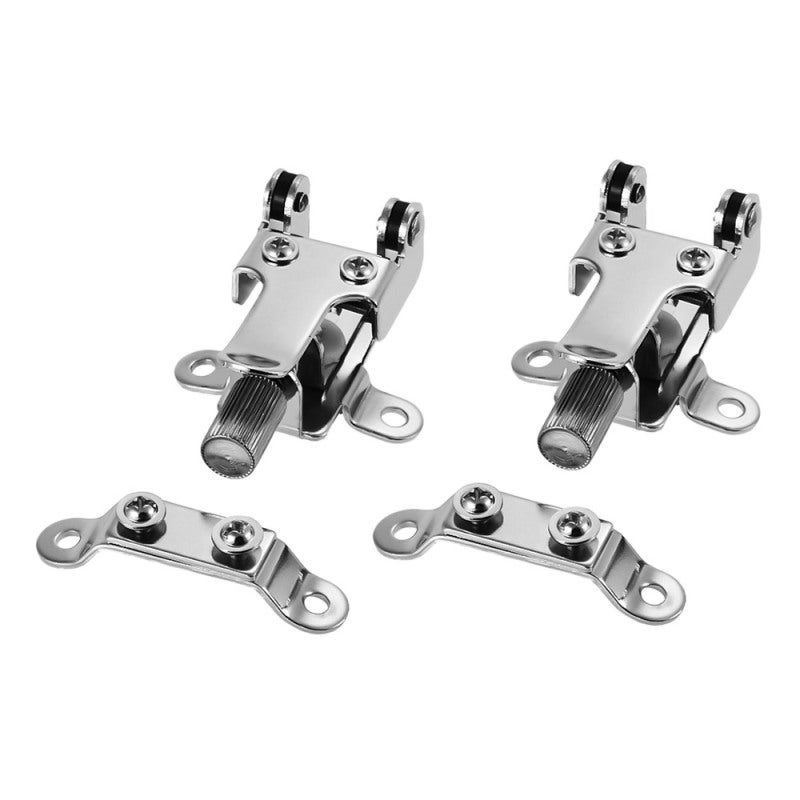 Snare Drum Strainer: Chrome Plated Metal Construction - Anti Rust Corrosion Resistance, Easy To Install Replacement Parts For Snare Drum Maintenance - Image 1