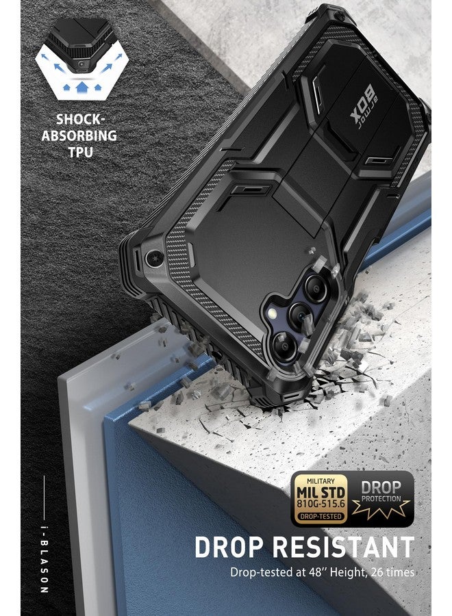 I-blason i-Blason Armorbox for Samsung Galaxy A15 5G Case with Kickstand & Belt Clip, Full-Body Rugged Bumper Case with Built-in Screen Protector (Black)  - Image 3