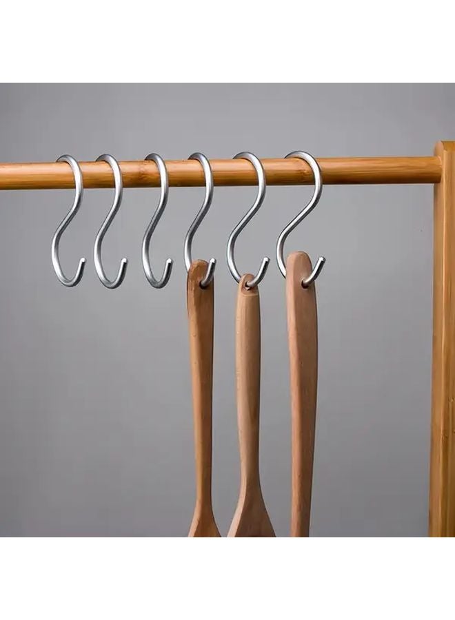 10pcs 7cm Stainless Steel S Hooks For Kitchen Pots Pans Bathroom Home Hanging - Image 3