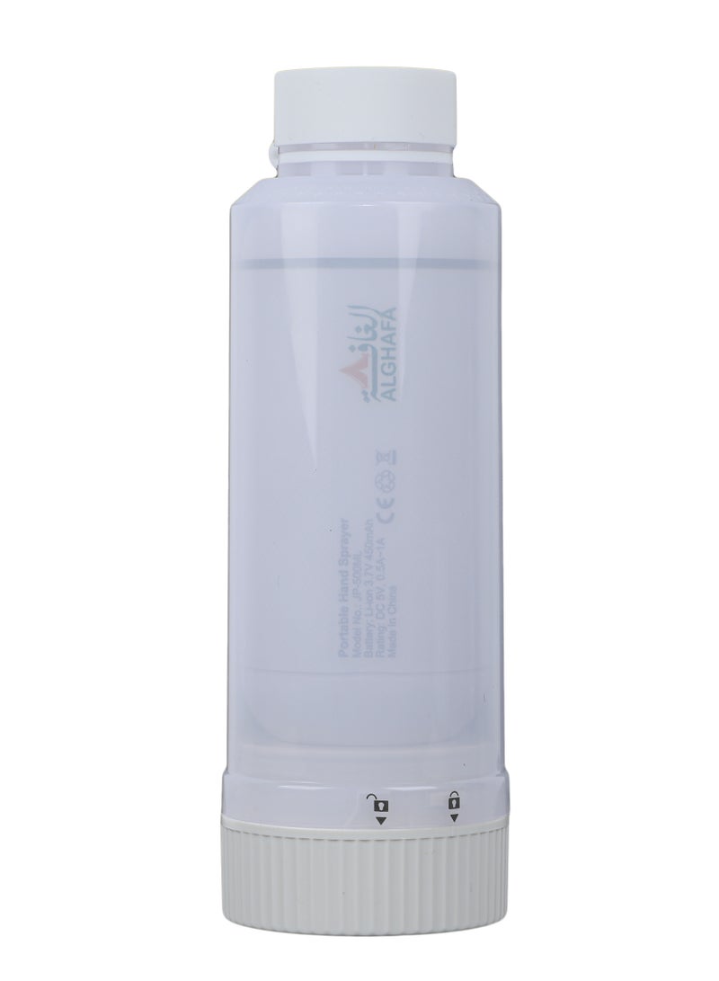 Electric Portable Bidet for Travel: 200mL Battery Rechargeable Backpacking Bidet Bottle - Bidet Sprayer High Pressure for Women Men from Al ghafa
