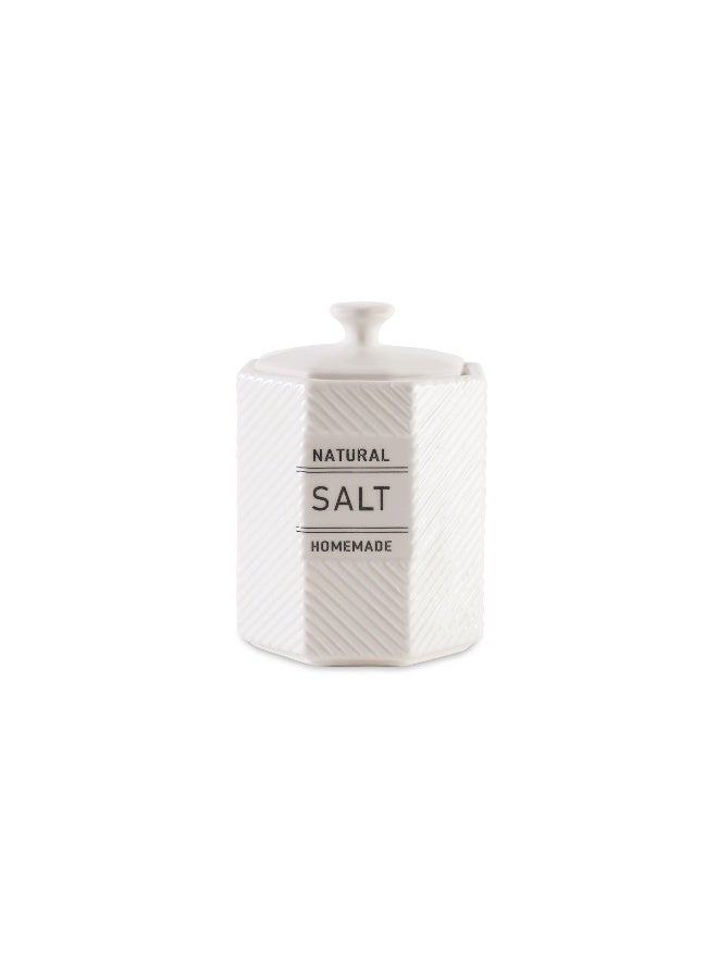 Pan Home Nolina Salt Canister 800Ml - White - Image 1