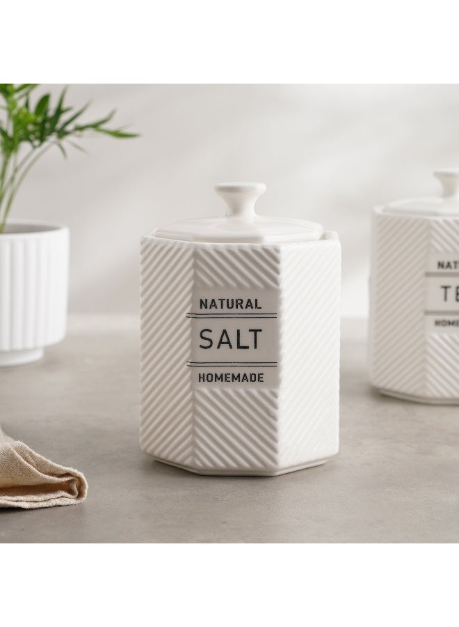 Pan Home Nolina Salt Canister 800Ml - White - Image 5