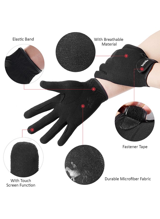 بودون قفازات ركوب الخيل الاحترافية 60جرام - Image 5