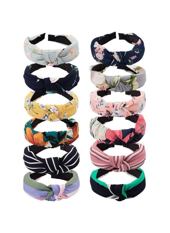 Knot Headband Wide Knotted Headbands For Women 12 Pack Head Bands Women Hair Knotted Headband For Women Knot Headbands Womens Headbands Elastic Turban Boho Bandeau Hair Accessories For Washing Face - pzsku/ZEEA30182070CCB9072F7Z/45/_/1690022181/09a2b07b-d30b-478b-b984-54e279933e38