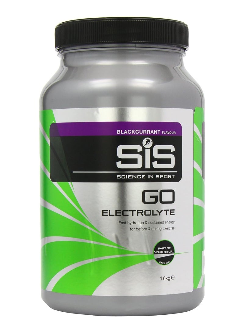 Go Electrolyte Blackcurrant,47g of carbohydrate per serving to support improved physical performance,Part of your ritual since 1992 1.6kg