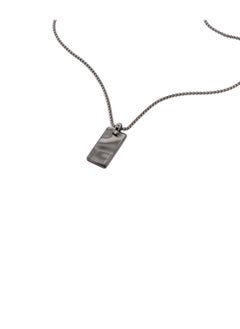 CALVIN KLEIN CALVIN KLEIN JEWELRY CK METALLIC WAVES MENS PENDANT NECKLACE - 35100032  - Image 3