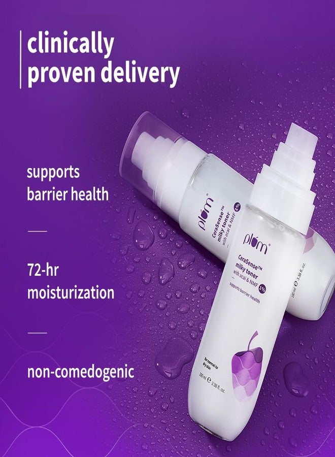 بلوم تونر بلوم سيرا سينس ميلكي مع السيراميدات والببتيدات | يُصلح حاجز البشرة، ويرطبها ويغذيها | تونر مناسب للبشرة الجافة والعادية | خفيف الوزن وسريع الامتصاص | 100 مل - Image 4