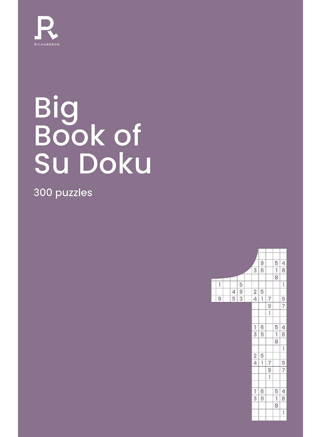 Big Book of Su Doku Book 1: a bumper sudoku book for adults containing 300 puzzles - Image 1