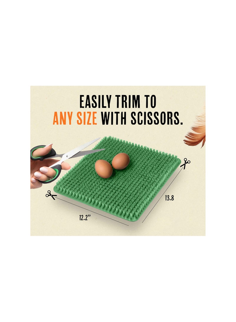 SOLARAE 6 Washable Chicken Nesting Box Pads with Ebook for Poultry Care - Ideal Bedding for Hens in Chicken Coops and Nesting Boxes, Perfect Chicken Coop Accessories. - Image 5