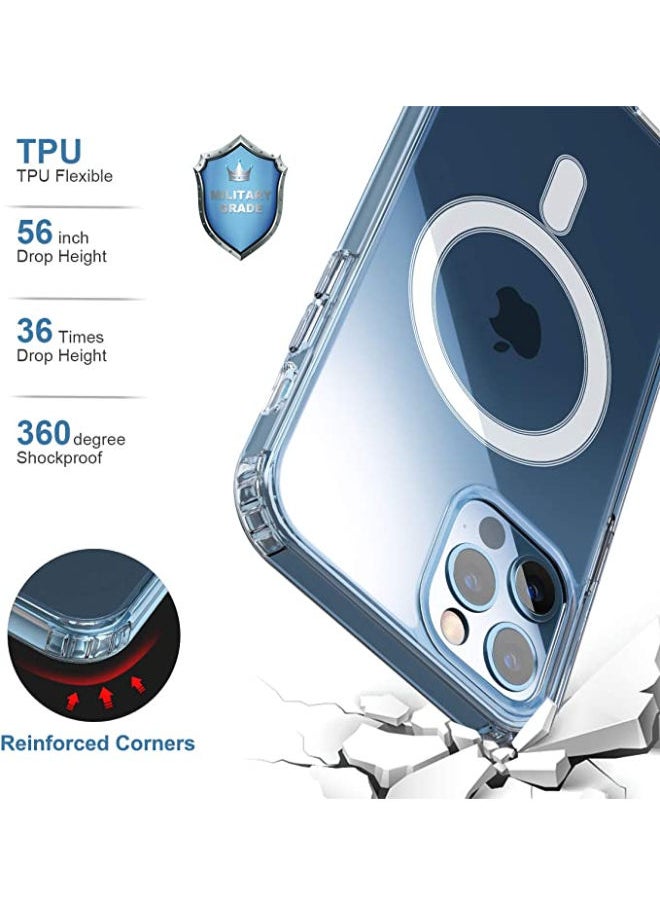 SHOPI - Magsafe Silicone Case Cover For Apple Iphone 12 Pro Max - Image 1