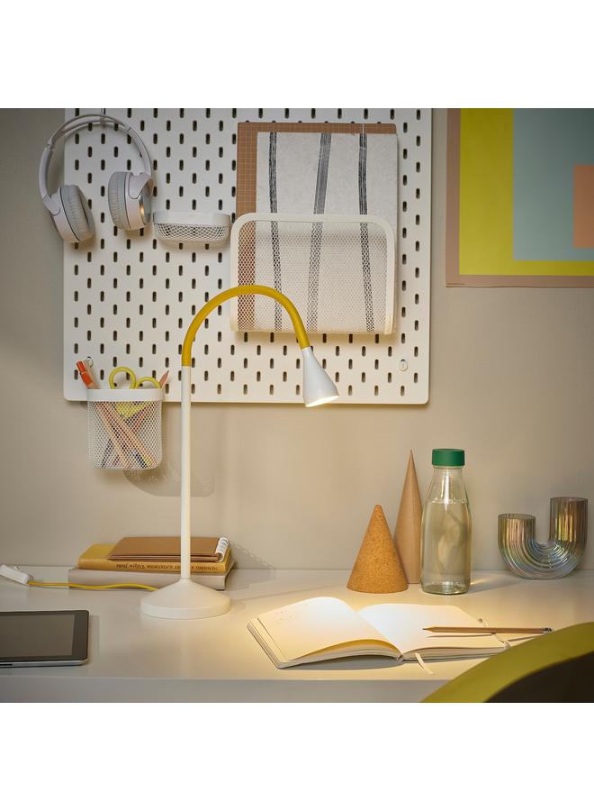 Zaboon LED desk lamp, yellow/white - Image 2