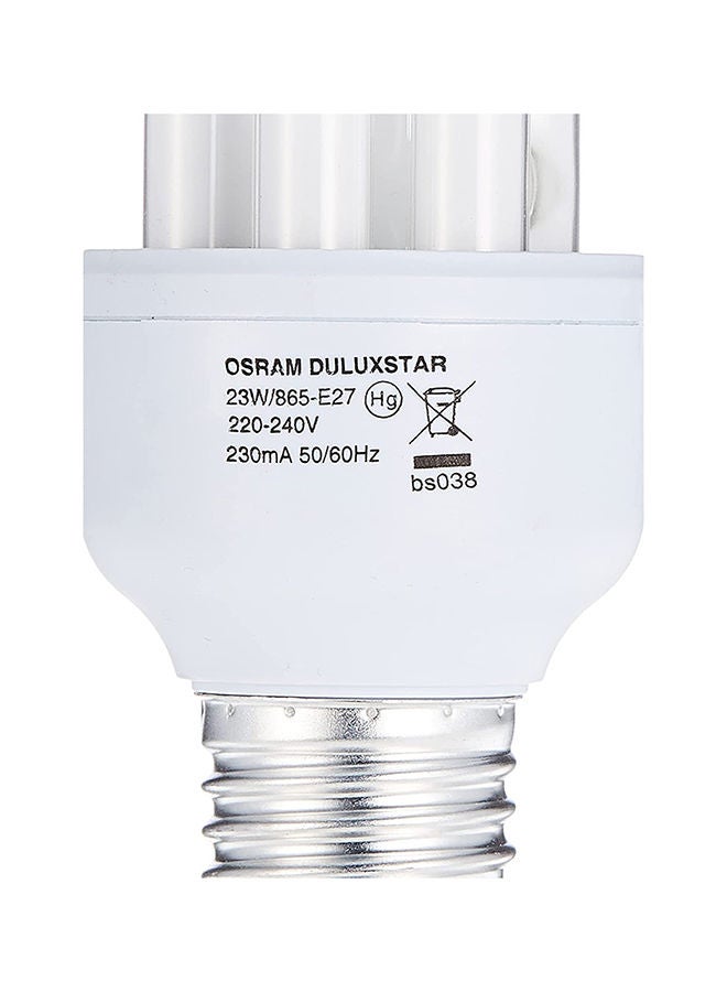OSRAM 3-Piece Energy Saver T4 Clfi Energy Saver 23W Screw Base E27, 1380 Lm Cool Day Light 6500K Bulb - Image 3
