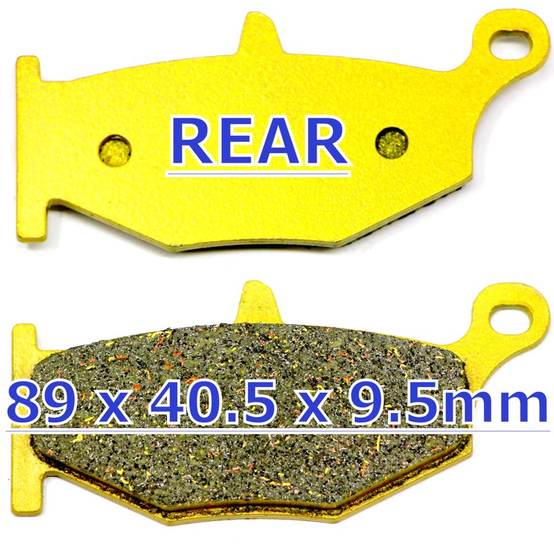 Master Chen Front Rear Brake Pads for Suzuki GSX 1300 R GSX1300R Hayabusa RAL (Brembo Calipers) 2013 2014 2015 2016 2017 2018 2019 2020 2021 2022 2023 Brakes FA447 FA419 MC0009 - Image 4