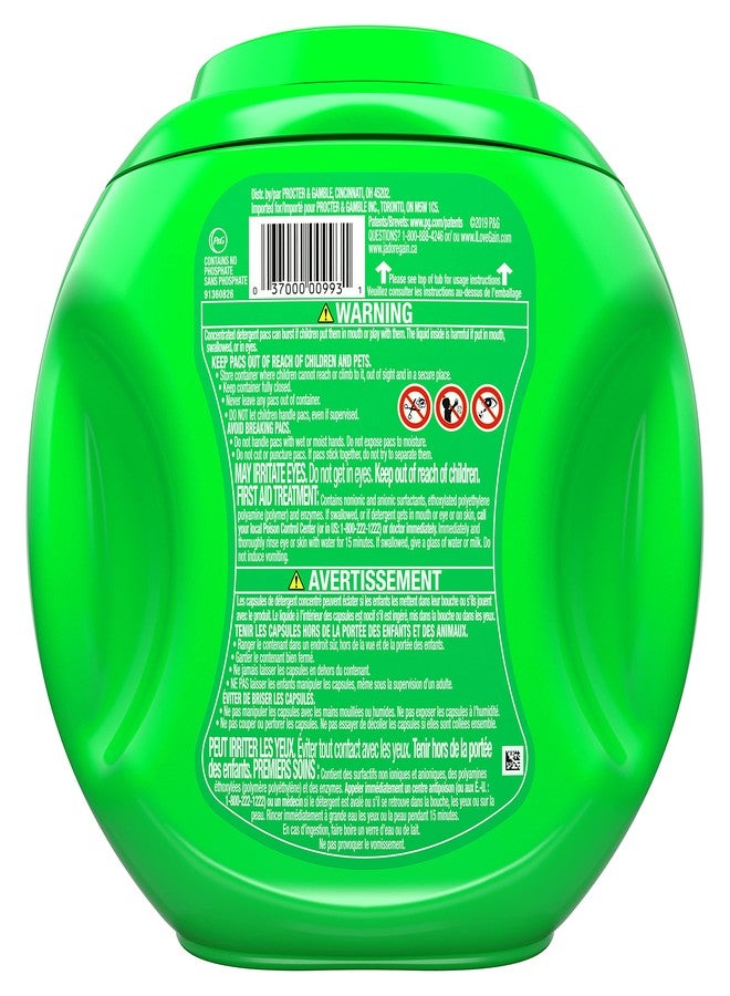 Gain flings! Liquid Laundry Detergent Pacs, Moonlight Breeze, 42 Count - Image 2