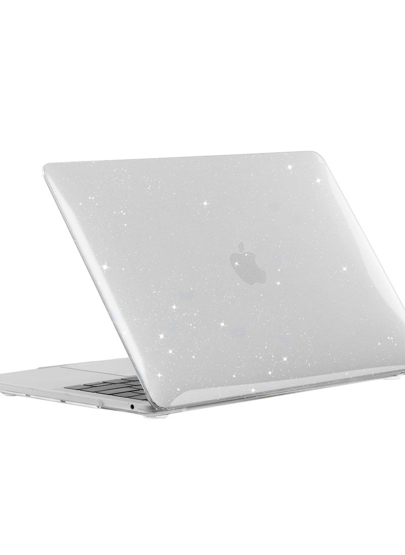 Generic - crystal all star for new macbook pro 13" - A1706/A1708/A2159/A1989/A2251/A2289/A2338 , Hard Shell Case - Clear - Image 1