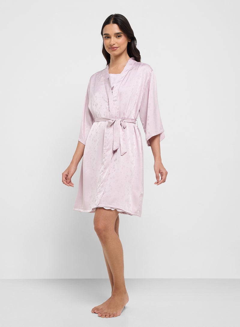 ELLA Slip Dress With Night Robe - Image 1