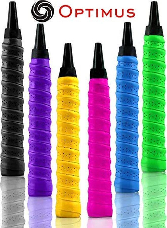 Optimus® Onex Pack of 4 Multipurpose Overgrip Tape Racket Grip Tape(PU)-for Badminton/Tennis/Squash/TT Racquets, Baseball Bats, Bicycle Handlebars, Fishing Rods, Walking Sticks Etc - Image 2