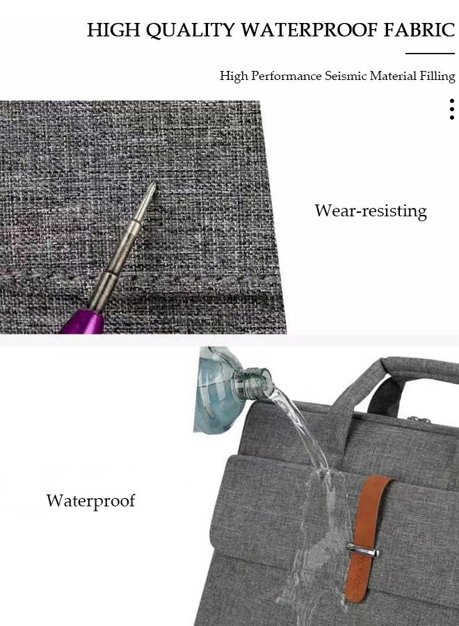 DUNISO Laptop Bag Lightweight Computer Bag Travel Business Briefcase Water Resistance Shoulder Messenger Bag Crossbody Bag for Men and Women Work Office - Image 5