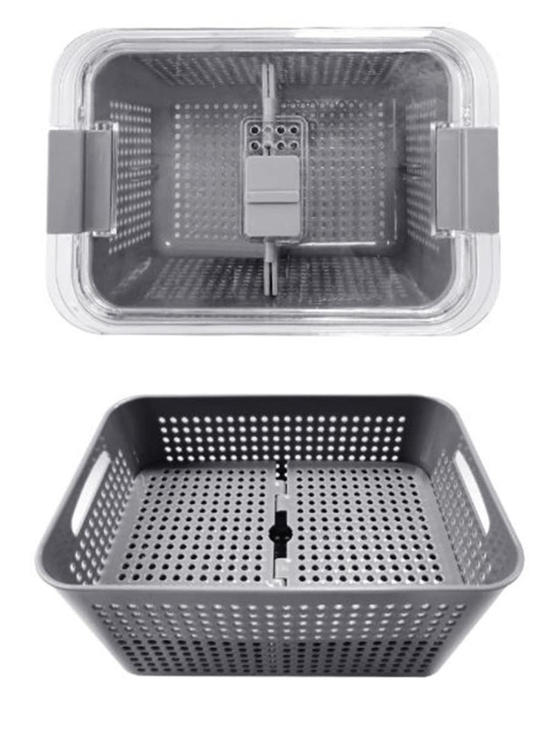 MosQuick® Fridge Container With Divider, Plastic - Image 5