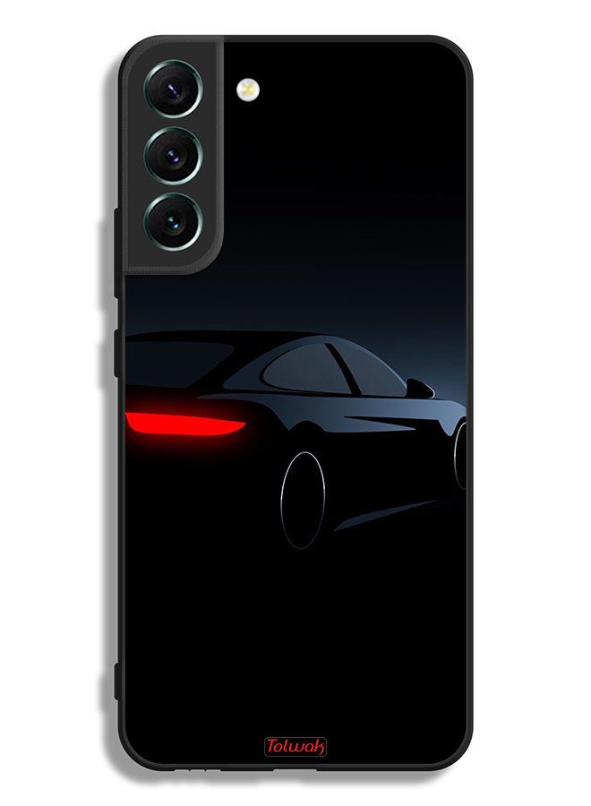 Tolwak Samsung Galaxy S22 Plus 5G Protective Case Cover Dark Car - Image 3