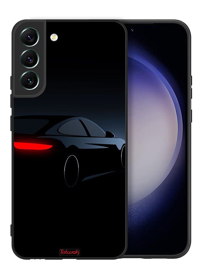 Tolwak Samsung Galaxy S22 Plus 5G Protective Case Cover Dark Car - Image 2