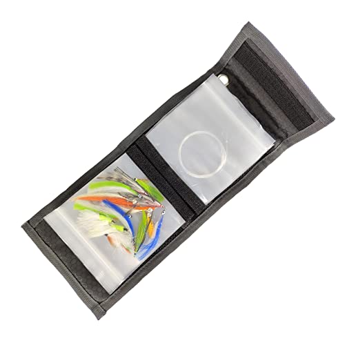 Aventik High Grade10 Pockets Fly Fishing Leader Tippet Line Wallet Leader Case Tippet Storage Fly Fishing Great for Pre-Tied Carp and Catfish Rigs（Orange - Image 5