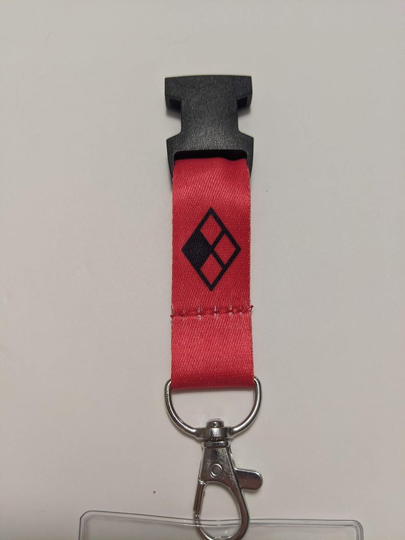 Bioworld Ata-Boy DC Comics Batman and Harley Quinn ID Badge Holder Lanyard 2pk Bundle - Image 5