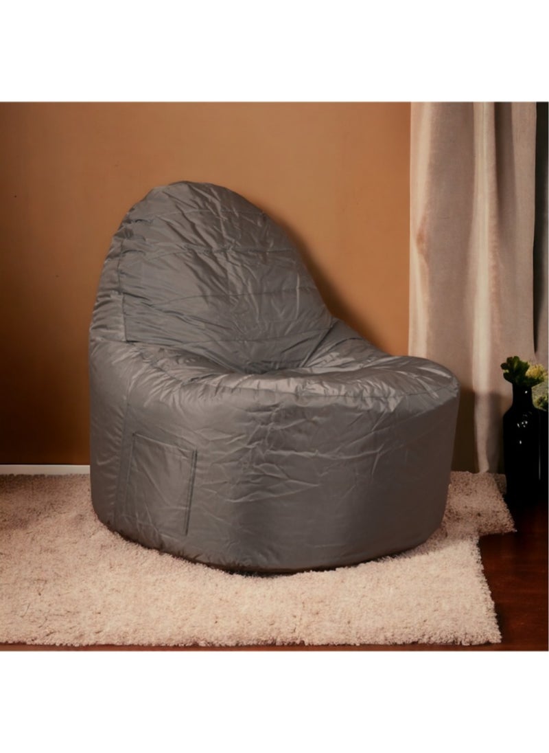 ANDERSON New Gamer Waterproof Bean Bag – Comfort and Style that Lasts - Grey - 115x85 cm  - Image 3