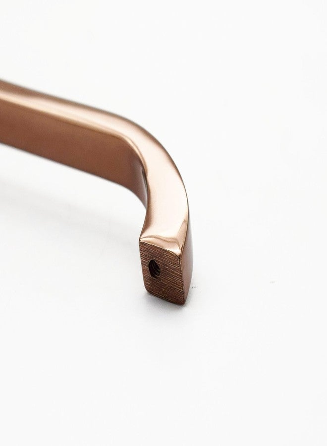RAB Handle Zinc-Korean Solid Surface, for Door, Window, Drawer/Cabinet/Wardrobe, Kitchen and Office, Furniture Handle (Code:- Hand 303, Finish:- Rose Gold-White, Size:- 160mm, Pack of 1 PCS) - Image 3