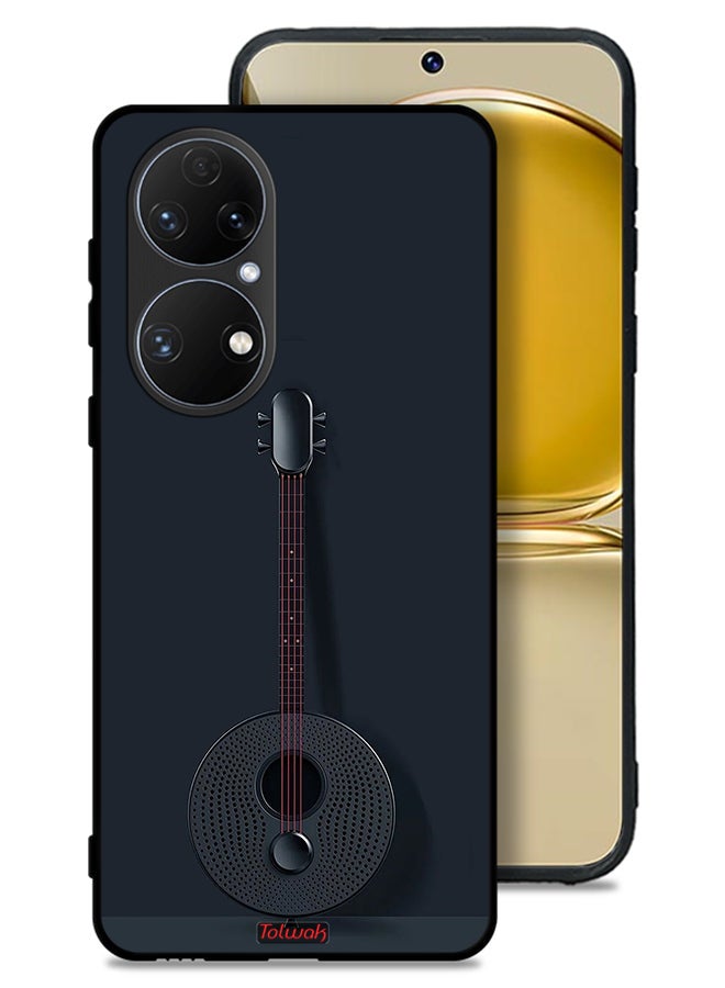 Tolwak Huawei P50E Protective Case Cover Guitar - Image 1