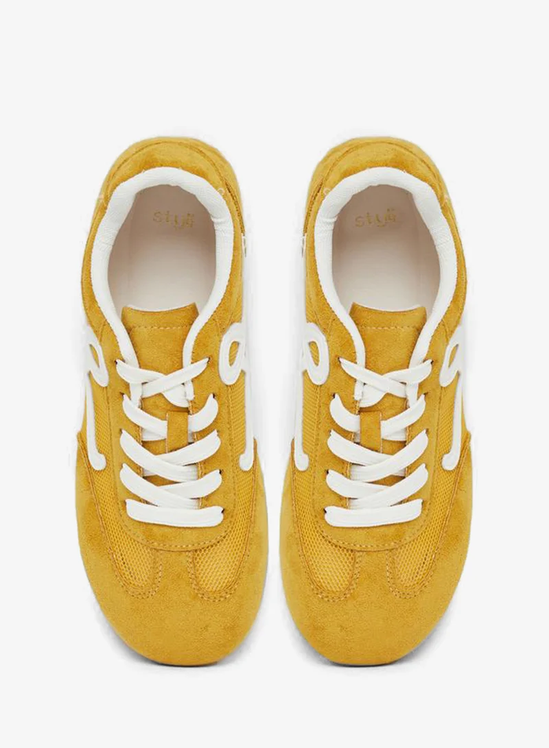 Styli  German Army Lace Up Sneakers for Women | Best Price UAE