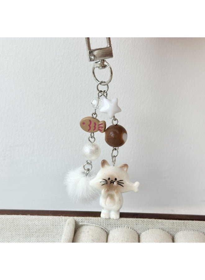NIBEMINENT Phone Charm/ Chain Strap for Women Girls, Cute Cartoon Cell Phone Case Lanyard Wrist Strap