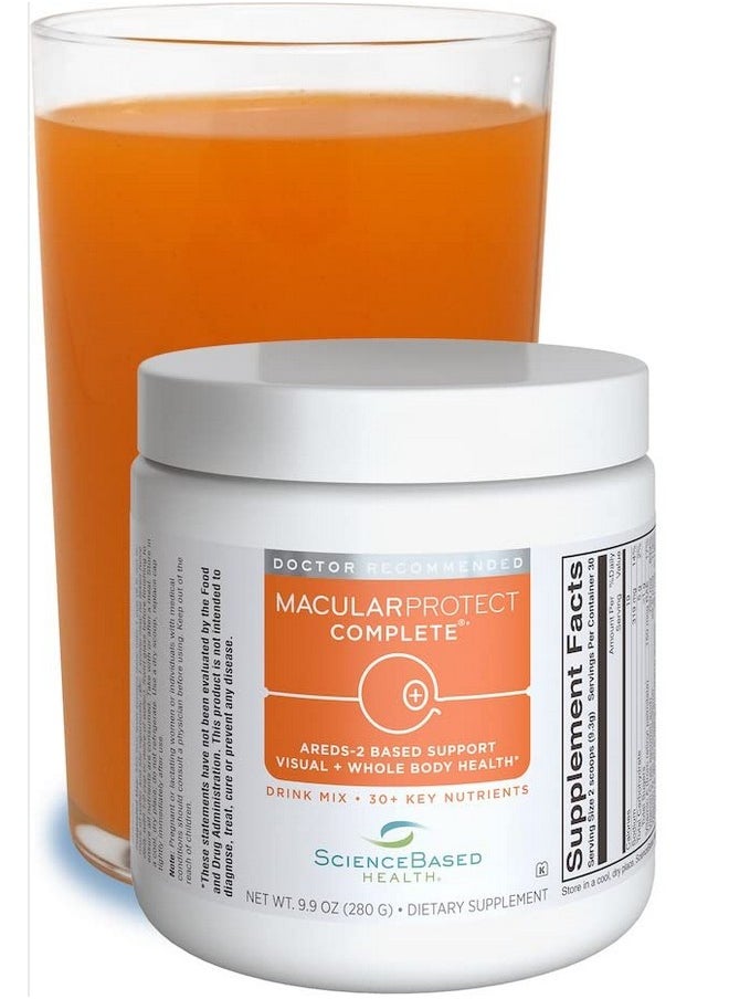 ScienceBased Health Macularprotect Complete Areds2 Drink Mix Vitamin & Mineral Supplement And Whole Body Multinutrient 30 Day Supply  - Image 3