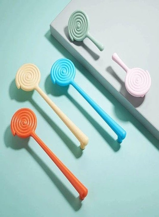 Elevate Your Child’s Space with Our Cartoon Lollipop Handles for Cabinets, Designed to Bring a Playful Touch and a Burst of Color to Any Room (White, 3inch)
