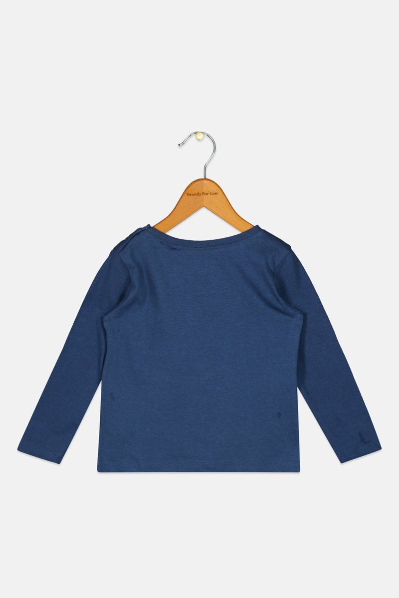 Sinsay Fox And Bunny By Sinsay Toddlers Boy Justice League Long Sleeves Top, Navy - Image 2