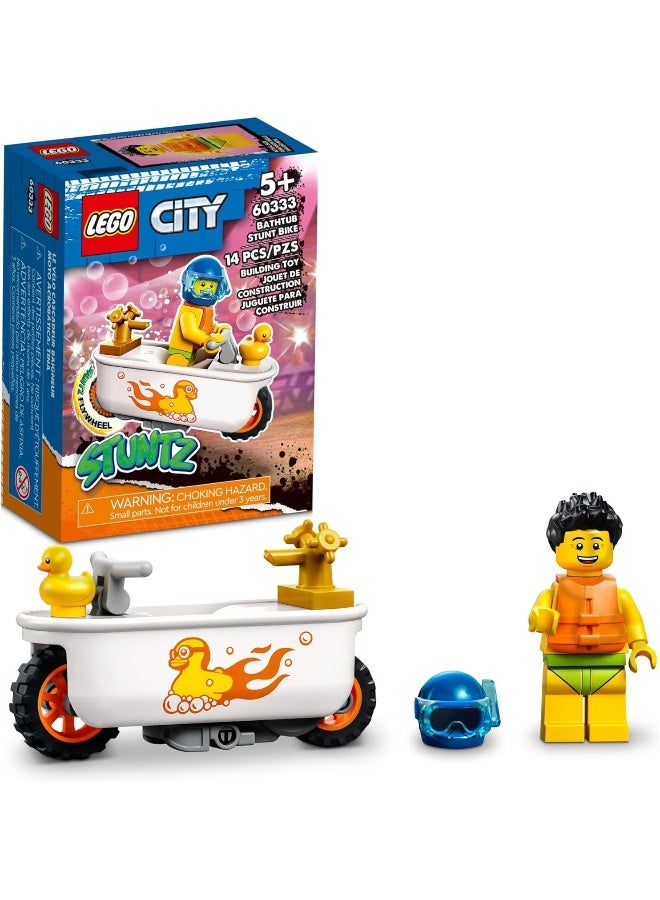 LEGO City Bathtub Stunt Bike 60333 Building Toy Set - Image 5