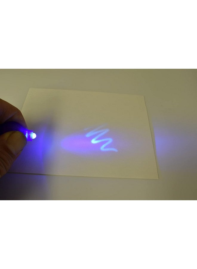 DirectGlow LLC Directglow Invisible Uv Ink Marker Pen With Ultraviolet Led Keychain Blacklight - Image 3