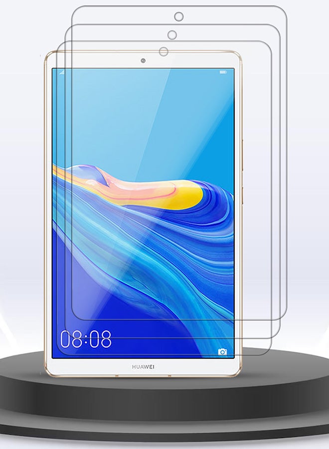 CATANES 3 Packs For Huawei MediaPad M6 8.4 Tablet Screen Protector Anti-Glare 9H Hardness Tempered Glass Scratch Resistant HD Display Screen Protector - Image 3