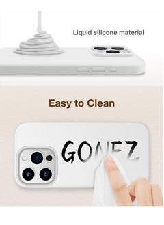 Houmt iPhone 15 Pro Max Case Silicone with 1X Camera Protector+ 1X Screen Protector Compatible with iPhone 15 Pro Max Cover Liquid Soft Silicone Inside Microfiber Lining Slim Thin Protective Case Cover  - Image 3