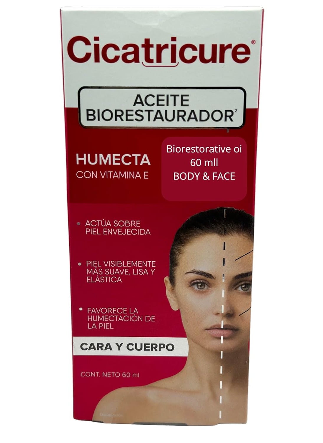 CICATRICURE Cicatricure Aceite Biorestaurador Soft Smooth and Supple Skin Vitamin E Fade Fine Lines Wrinkles and Prevent Premature Skin Aging by Cicatricure Aceite Biorestaurador 